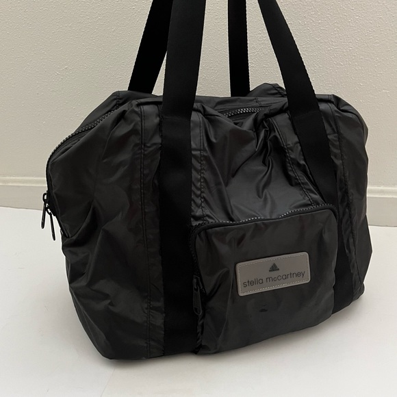 Adidas by Stella McCartney Handbags - Stella McCartney x adidas Black Carry On Duffle Gym Bag Weekender Overnighter OS